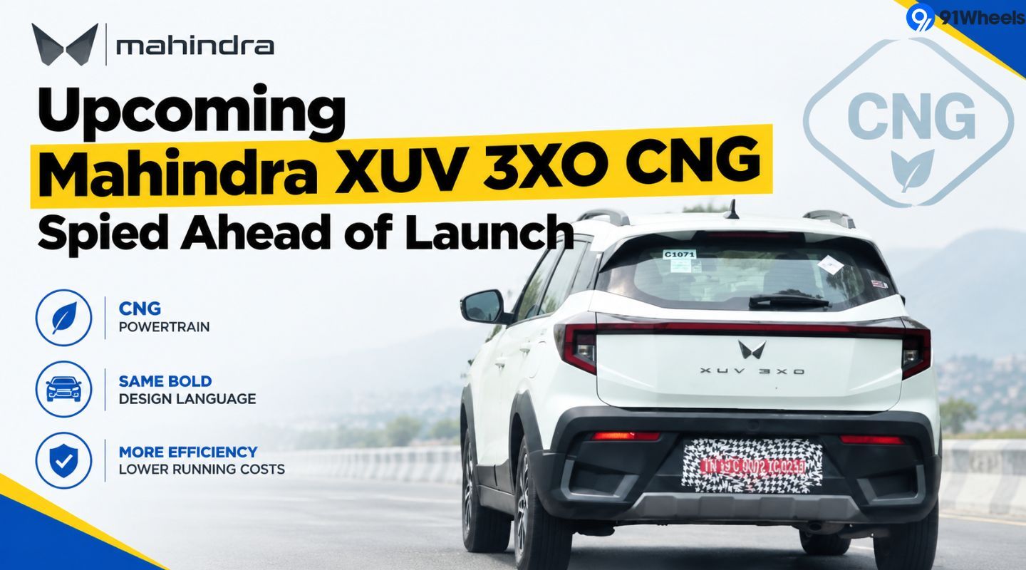 Upcoming Mahindra XUV 3XO CNG Spied Ahead of Launch